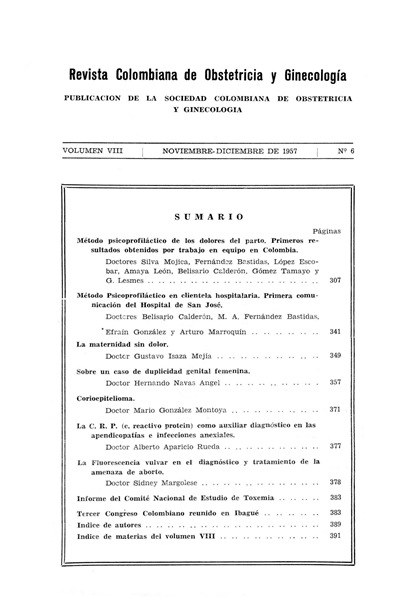 					Ver Vol. 8 Núm. 6 (1957): NOVIEMBRE-DICIEMBRE 1957
				
