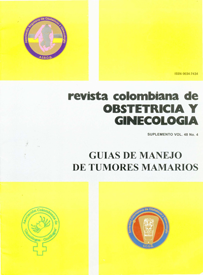 					Ver Vol. 48 Núm. 4 (1997): SUPLEMENTO GUÍAS DE MANEJO DE TUMORES MAMARIOS
				