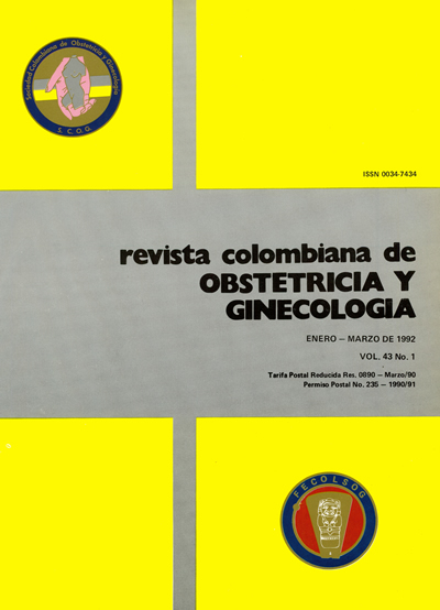 					Ver Vol. 43 Núm. 1 (1992): ENERO-MARZO 1992
				