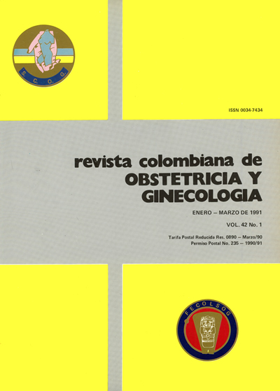 					Ver Vol. 42 Núm. 1 (1991): ENERO-MARZO 1991
				